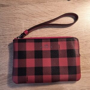 NWT Coach Retired Holiday Wristlet